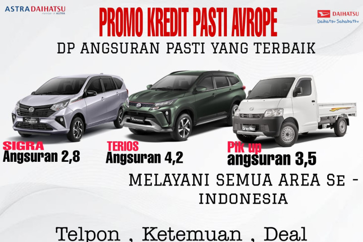 Promo Kredit Daihatsu tangerang